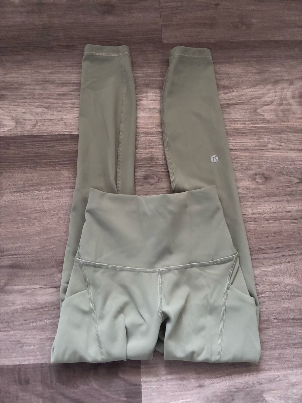 lululemon athletica Olive Green High-Rise Leggings